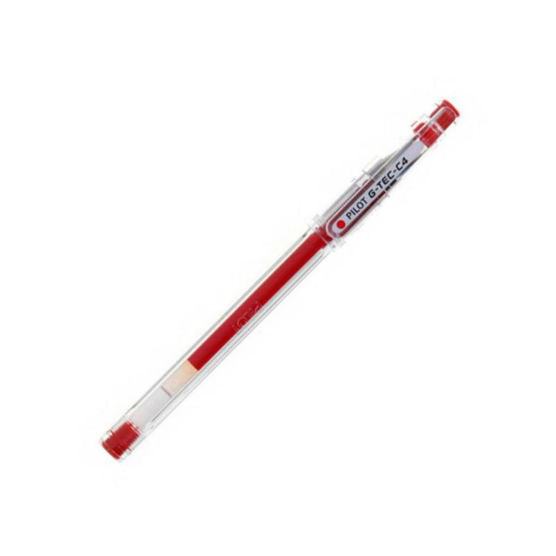 BolÃ­grafo Tinta Aceite Pilot G-TEC-C4 Rojo