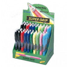 Portaminas Pilot H-185 Super Grip Colores Surtidos Expositor /60 ud.