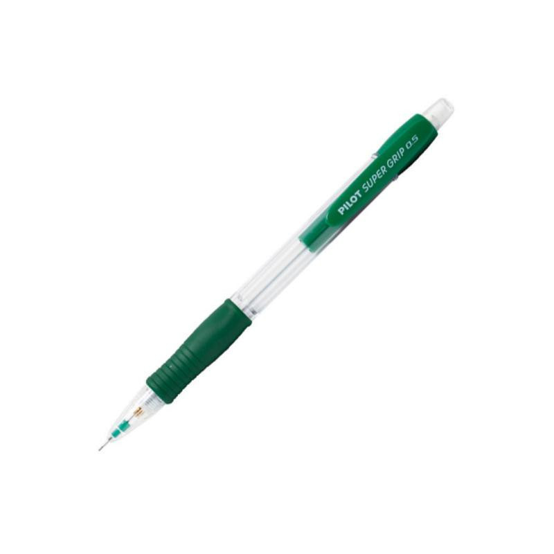 Portaminas Pilot H-185 Super Grip 0,5 mm Verde Oscuro