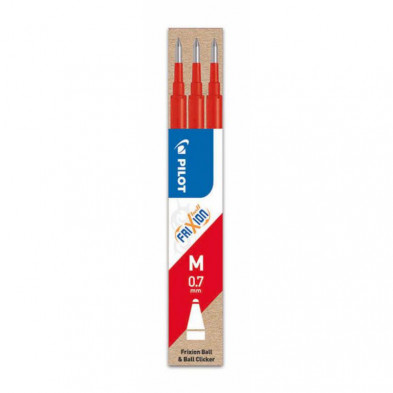 Recambio BolÃ­grafo Pilot Frixion Ball Rojo BlÃ­ster /3 ud.