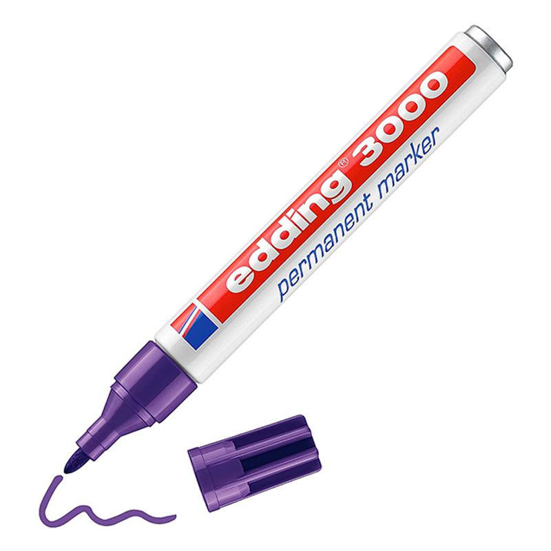 Rotulador Permanente Edding 3000 Violeta