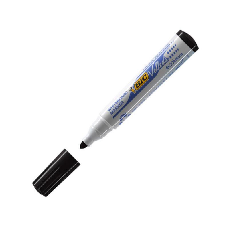 Rotulador para Pizarra Blanca Bic Velleda 1701 Negro