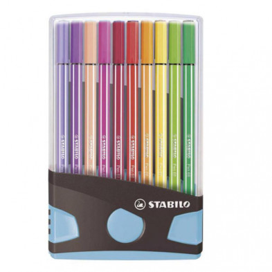 Rotulador Punta Fibra Stabilo Pen-68 Color Parade Estuche /20 ud.