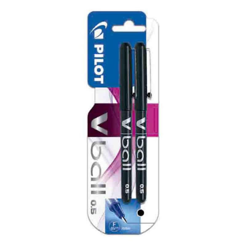 BolÃ­grafo Tinta LÃ­quida Pilot V-Ball 05 Negro BlÃ­ster /2 ud.