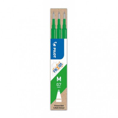 Recambio BolÃ­grafo Pilot Frixion Ball Verde BlÃ­ster /3 ud.