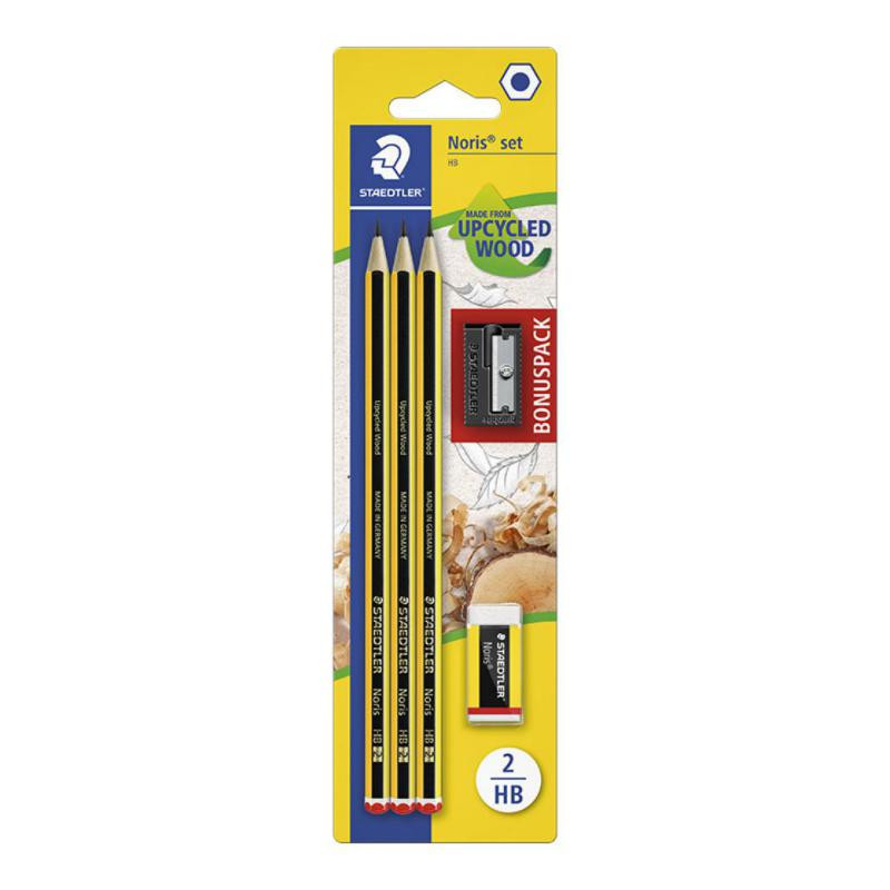 LÃ¡piz de Grafito Staedtler Noris 120 HB BlÃ­ster /3 ud.