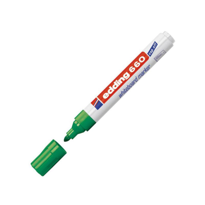 Rotulador para Pizarra Blanca Edding 660 Verde