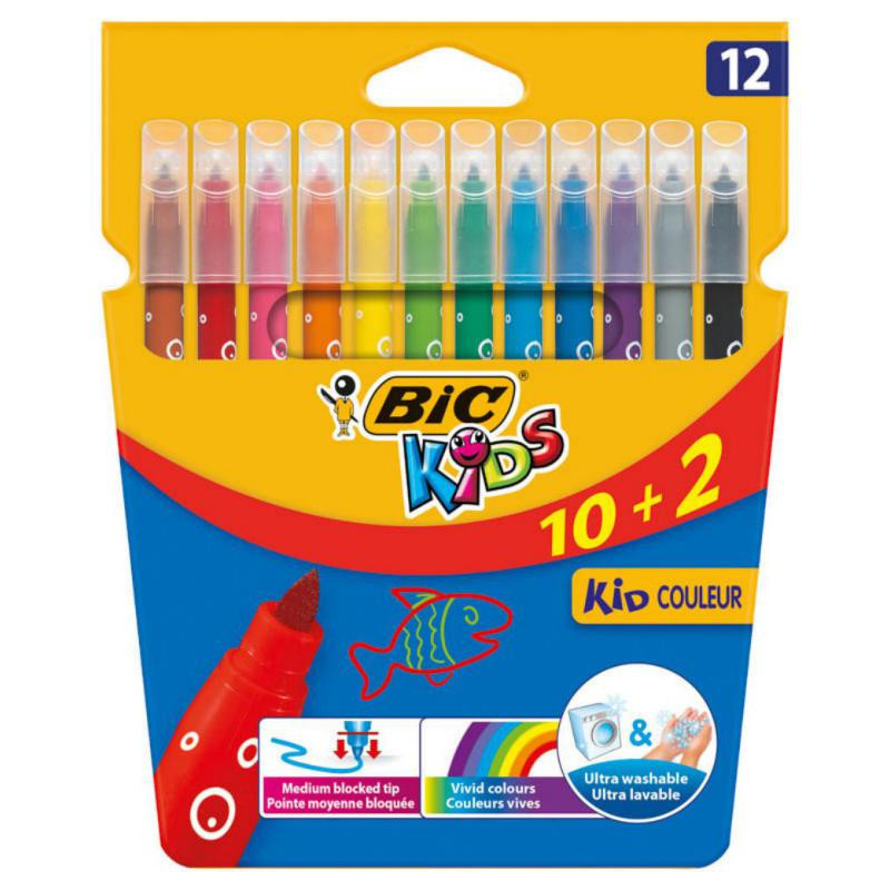 Rotuladores Bic Kids Couleur 12 Colores