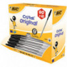 Boligrafo Bic Cristal Negro Pack Escolar 100 unidades