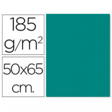 Cartulina Canson Guarro Iris 500 x 650 mm. 185g. Menta