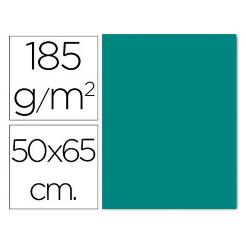 Cartulina Canson Guarro Iris 500 x 650 mm. 185g. Menta