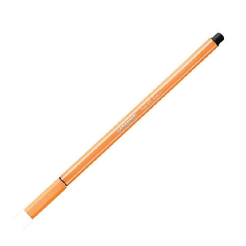 Rotulador Punta Fibra Stabilo Pen-68 Naranja Fluor