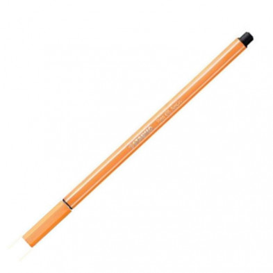 Rotulador Punta Fibra Stabilo Pen-68 Naranja Fluor