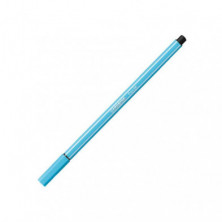 Rotulador Punta Fibra Stabilo Pen-68 Azul Fluor