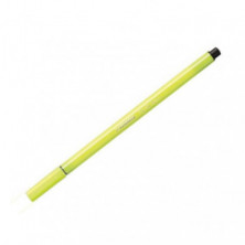 Rotulador Punta Fibra Stabilo Pen-68 Amarillo Fluor