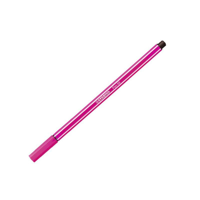 Rotulador Punta Fibra Stabilo Pen-68 Rosa