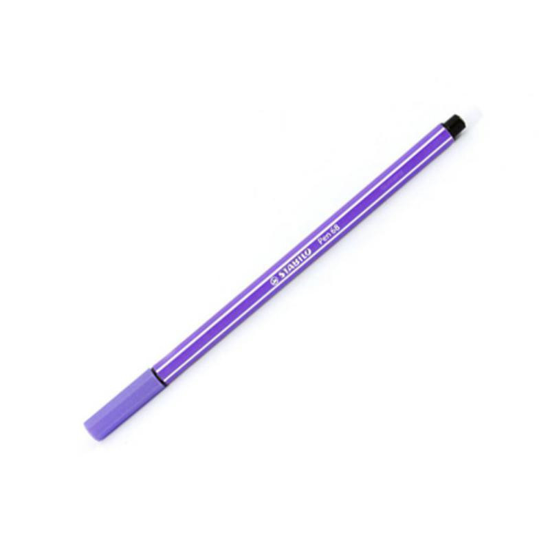 Rotulador Punta Fibra Stabilo Pen-68 Violeta