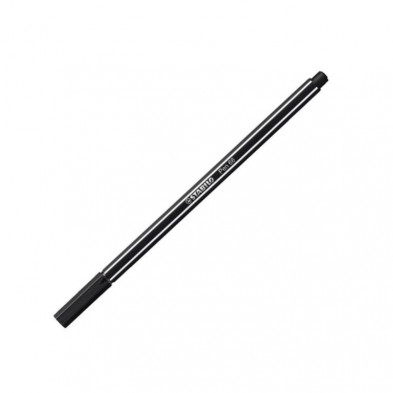 Rotulador Punta Fibra Stabilo Pen-68 Negro