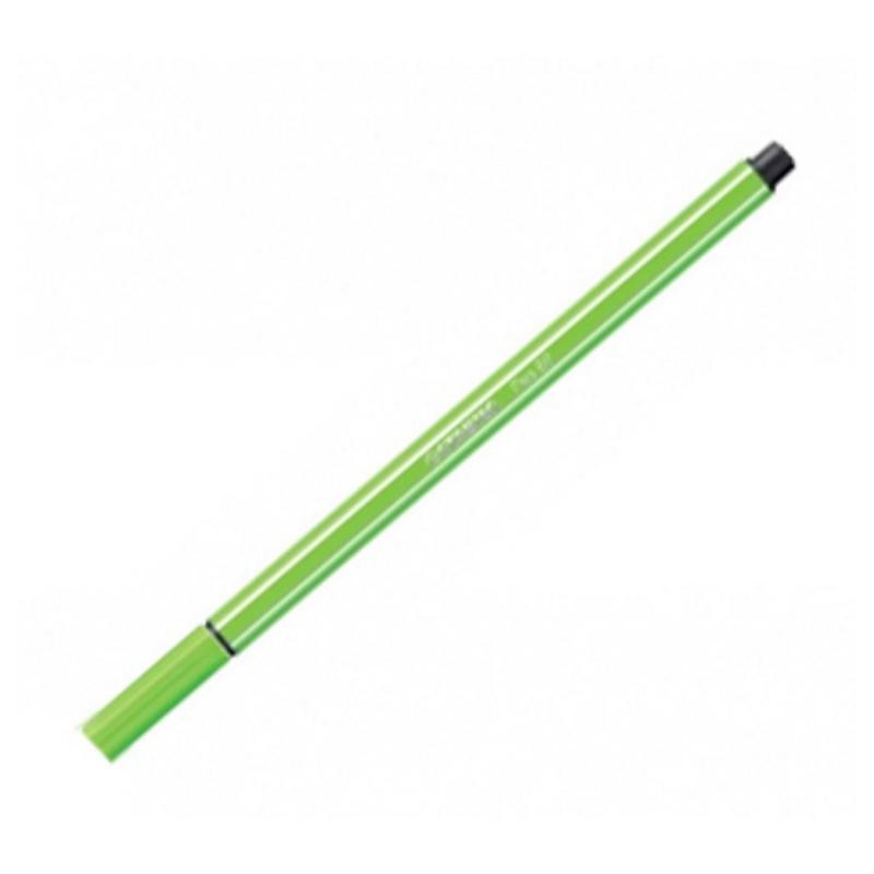 Rotulador Punta Fibra Stabilo Pen-68 Verde Claro