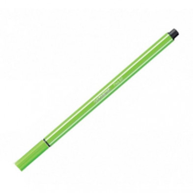 Rotulador Punta Fibra Stabilo Pen-68 Verde Claro