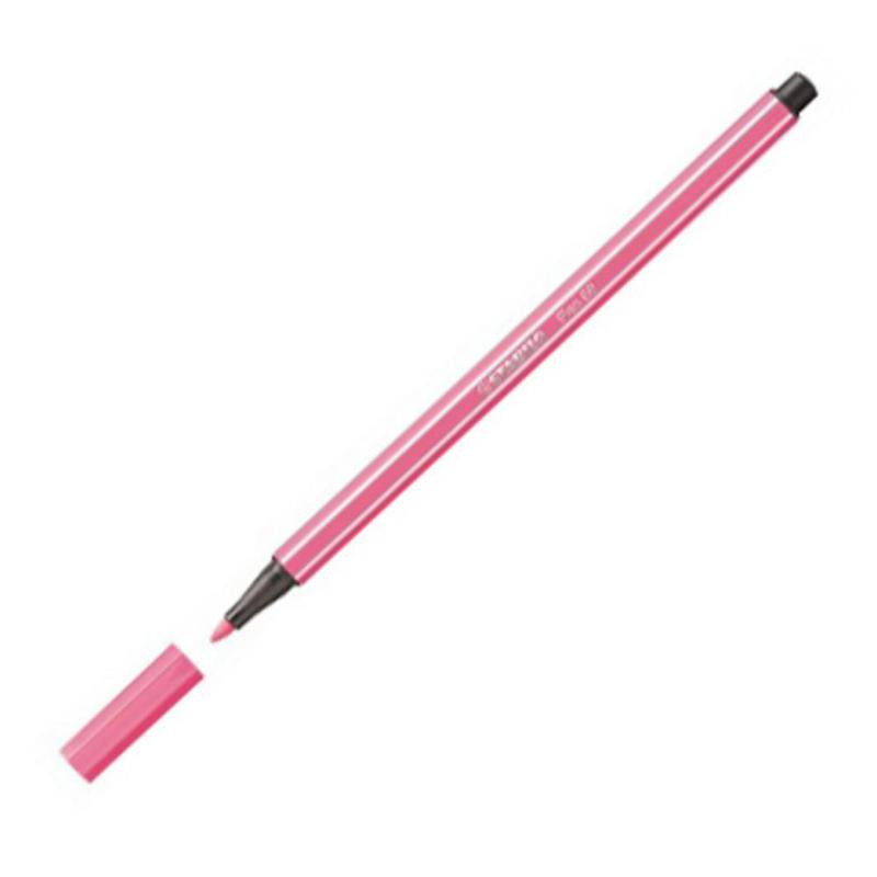 Rotulador Punta Fibra Stabilo Pen-68 Malva