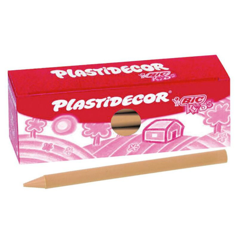 Ceras PlÃ¡sticas Bic Plastidecor Kids Carne /25 ud.