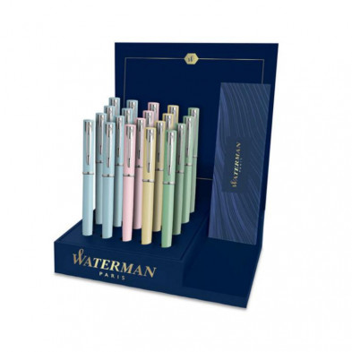 Expositor BolÃ­grafo Waterman Allure Pastel 20 ud.