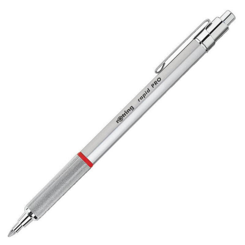 BolÃ­grafo Rotring Rapid Pro Cromado Plateado