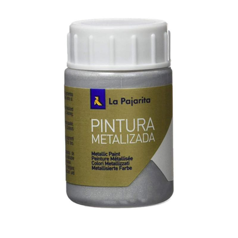 TÃ©mpera La Pajarita 35ml. Plata