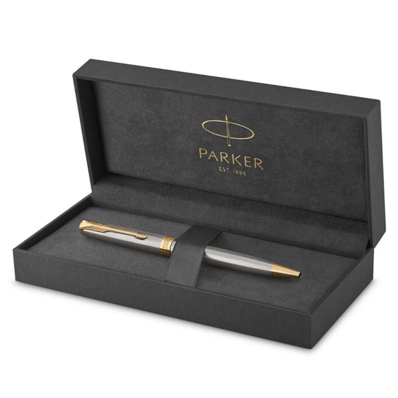 BolÃ­grafo Parker Sonnet CT Steel Acero Oro