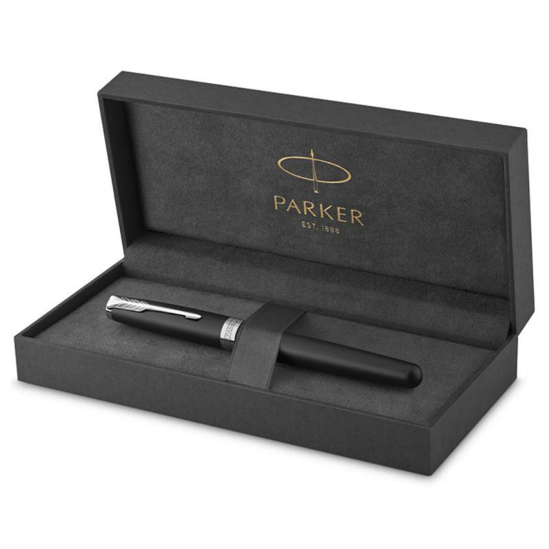 Roller Parker Sonnet GT Mate Negro Plata