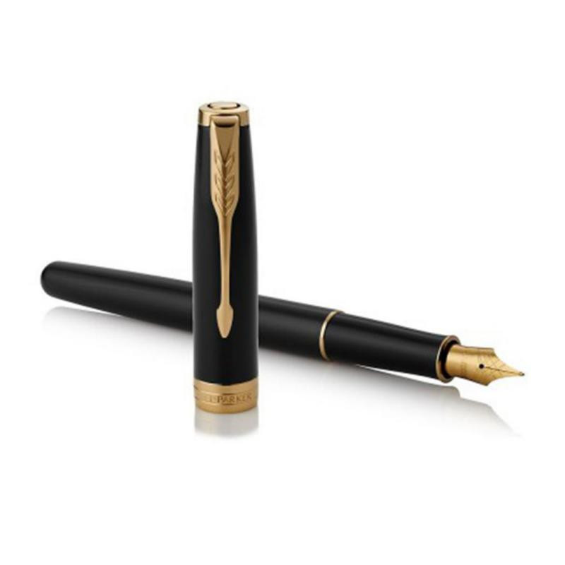 Pluma EstilogrÃ¡fica Parker Sonnet GT Lacado Negro