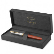 Pluma EstilogrÃ¡fica Parker CT 51 Premium Rojo Oro