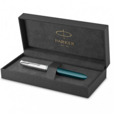 Pluma EstilogrÃ¡fica Parker CT 51 Azul Verdoso