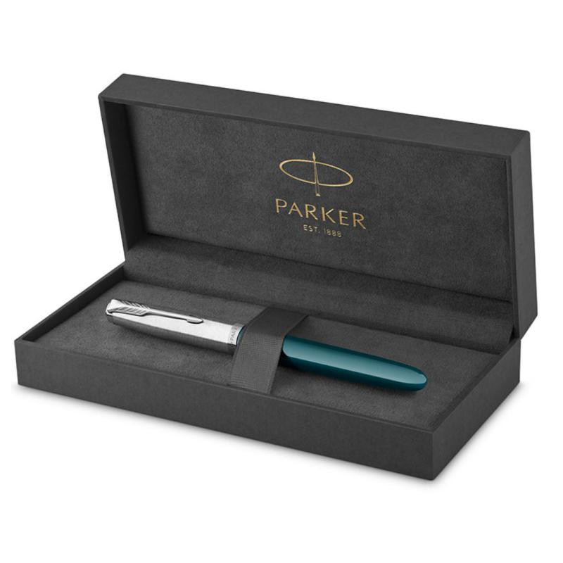 Pluma EstilogrÃ¡fica Parker CT 51 Azul Verdoso