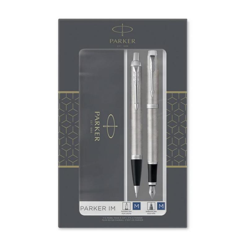 Duo Parker Essential CT BolÃ­grafo + Pluma Acero