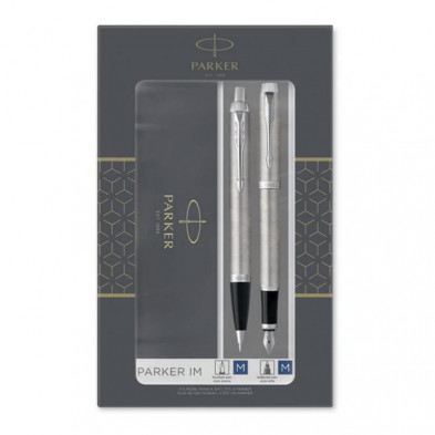 Duo Parker Essential CT BolÃ­grafo + Pluma Acero