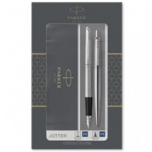 Duo Parker Jotter CT BolÃ­grafo + Pluma Acero