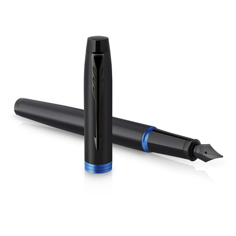 Pluma EstilogrÃ¡fica Parker IM Professionals Negro Azul Marino