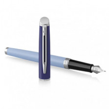 Pluma EstilogrÃ¡fica Waterman HÃ©misphÃ¨re Azul Plata