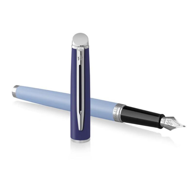 Pluma EstilogrÃ¡fica Waterman HÃ©misphÃ¨re Azul Plata