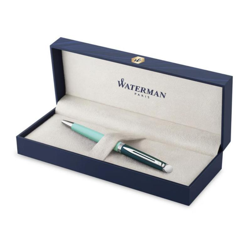 BolÃ­grafo Waterman HÃ©misphÃ¨re Verde y Plata