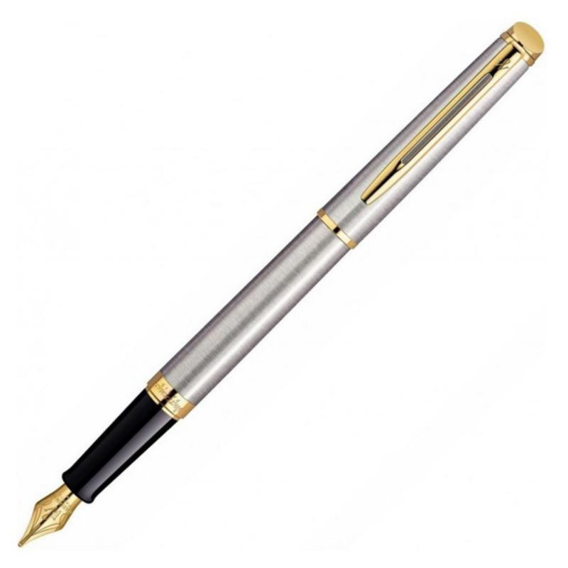 Pluma EstilogrÃ¡foca Waterman HÃ©misphÃ¨re Acero Oro