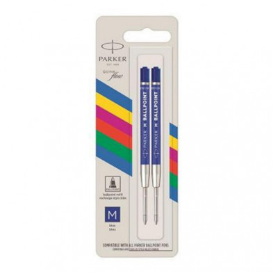 Recambio BolÃ­grafo Parker Original 0,7 mm Tinta Azul Blister 2 ud