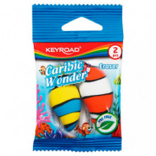 Goma de borrar KeyRoad Caribic Wonder / 2 unid