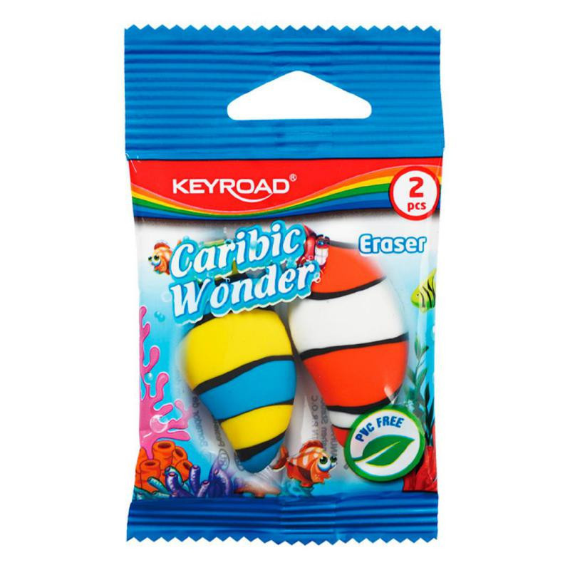 Goma de borrar KeyRoad Caribic Wonder / 2 unid