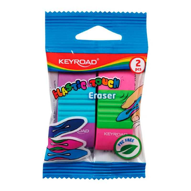 Goma de borrar KeyRoad Elastic Touch / 2 unid