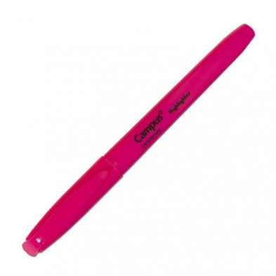 Marcador Fluorescente Pen Highlighter Campus University Rosa