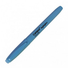 Marcador Fluorescente Pen Highlighter Campus University Azul