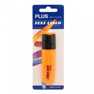 Marcador Fluorescente Plus Office TextLiner 3.2 Naranja BlÃ­ster /1 ud.